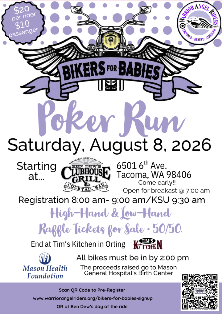 2026 WAR Poker Run FLYER